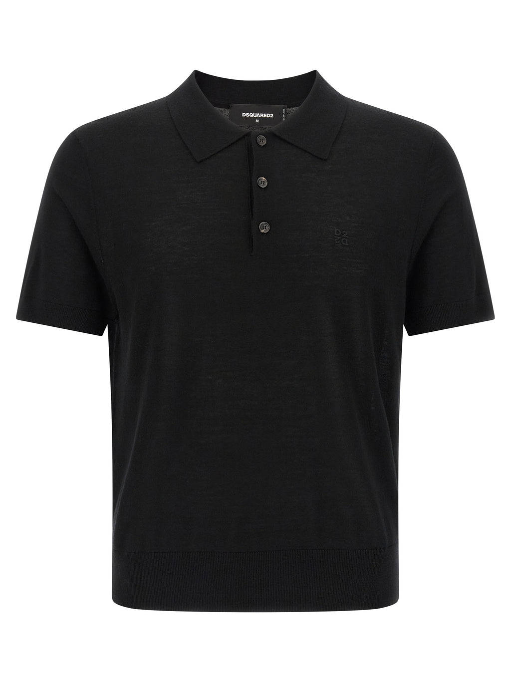 Dsquared2 Wool Polo Shirt