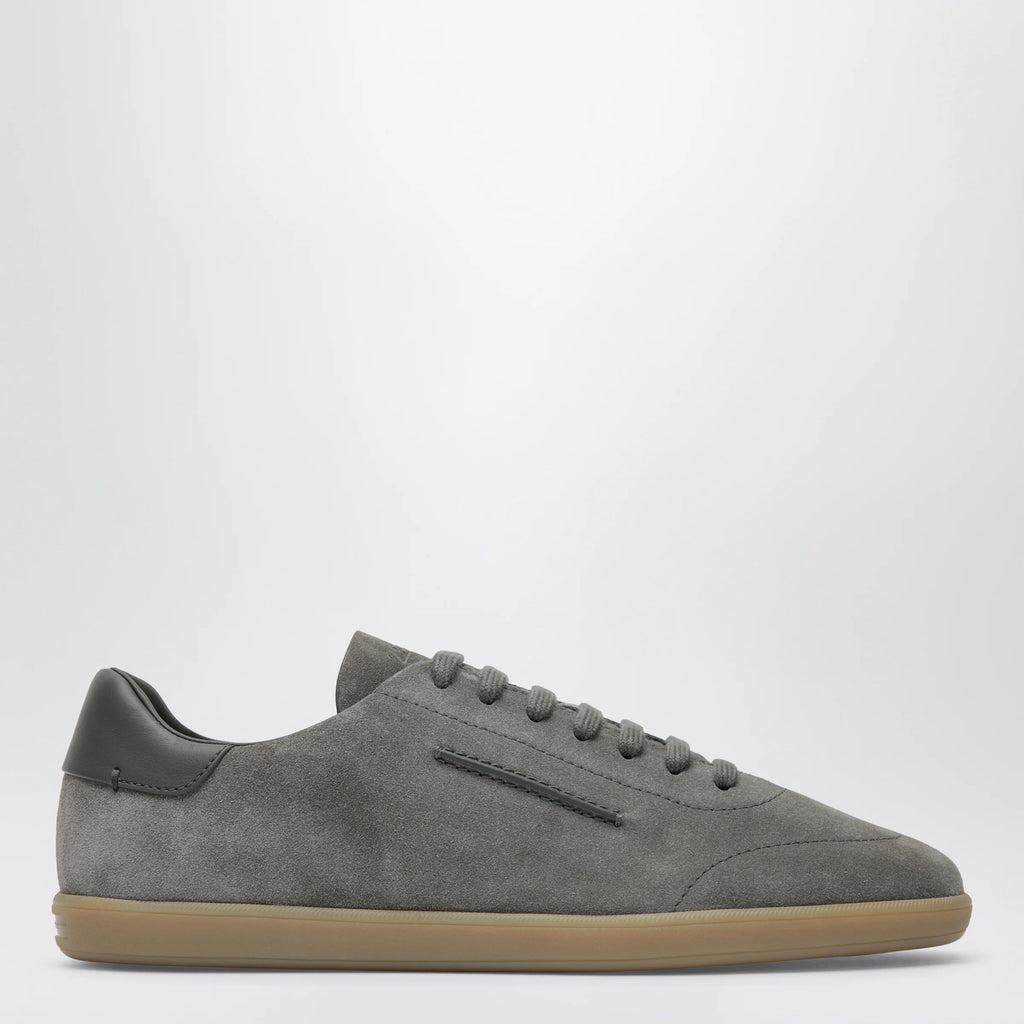 ZEGNA Grey suede Sneakers