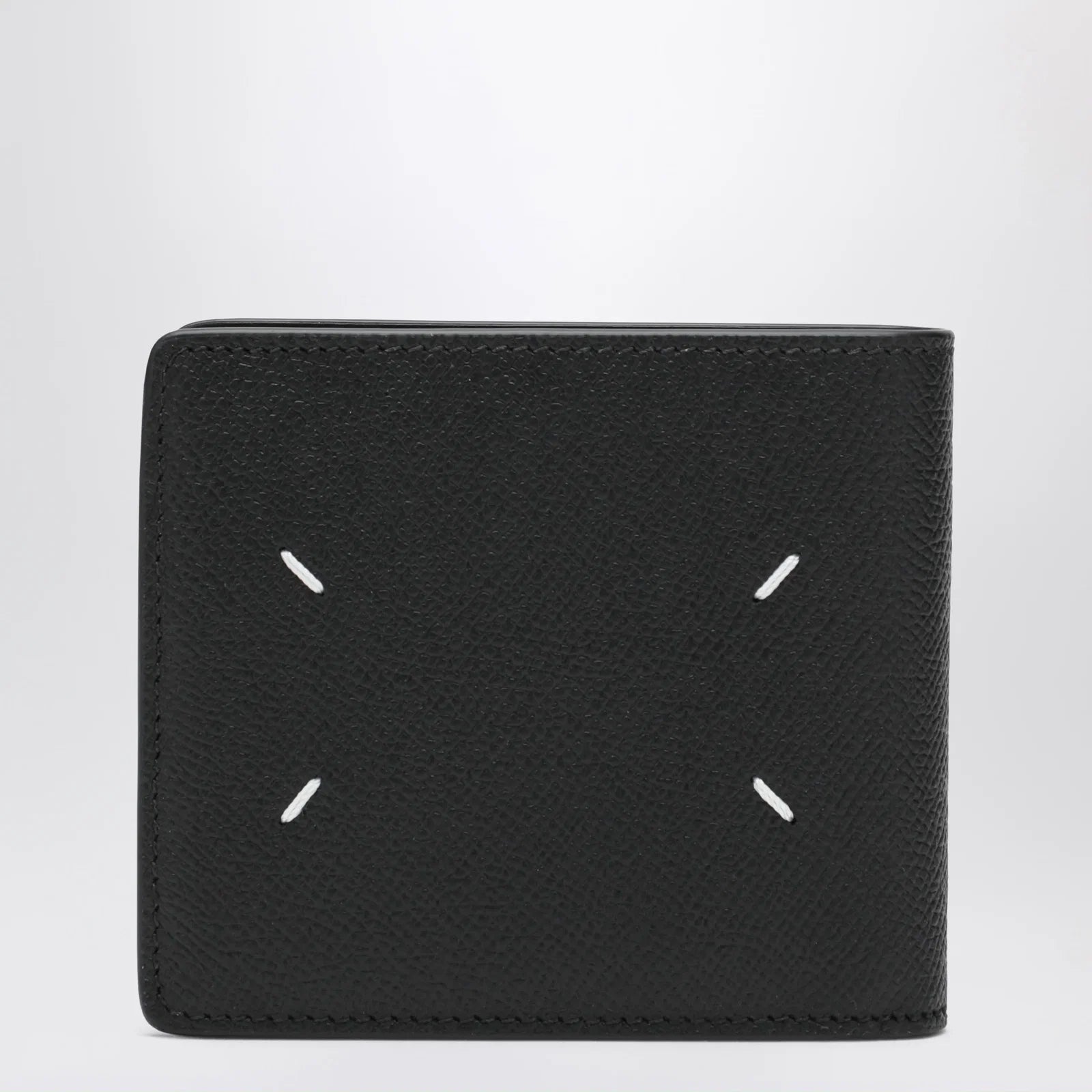 Maison Margiela Black Four Stitches Bi-Fold Wallet