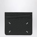 Maison Margiela Black Four Stitches calfskin card holder