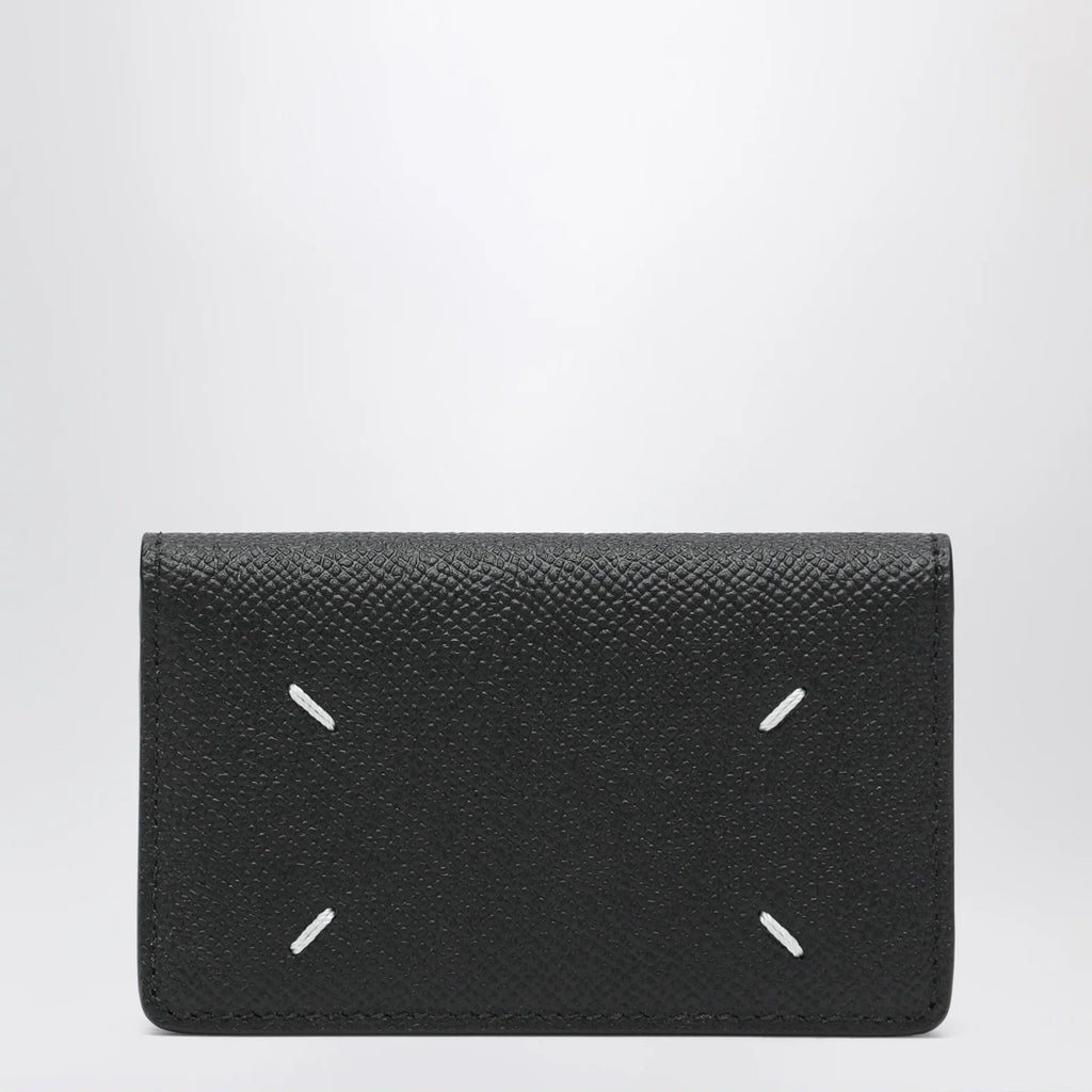Maison Margiela Black Four Stitches Card Holder