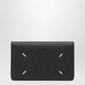 Maison Margiela Black Four Stitches Card Holder