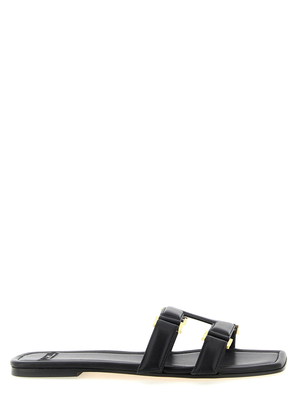 Elisabetta Franchi Nappa Leather Sandals