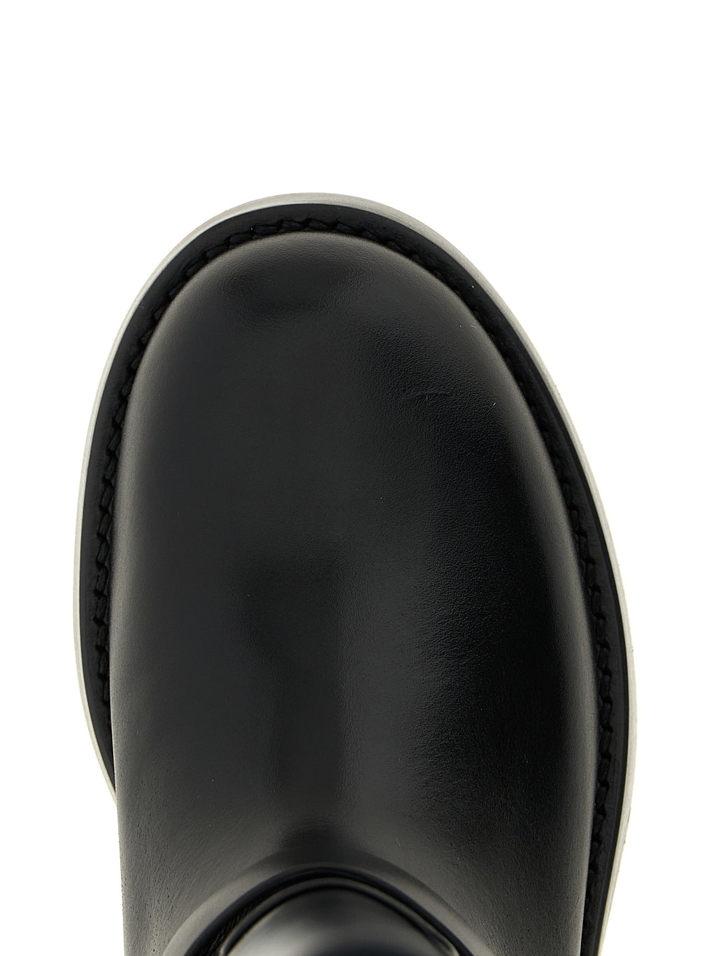 Elisabetta Franchi Logo Strap Boots