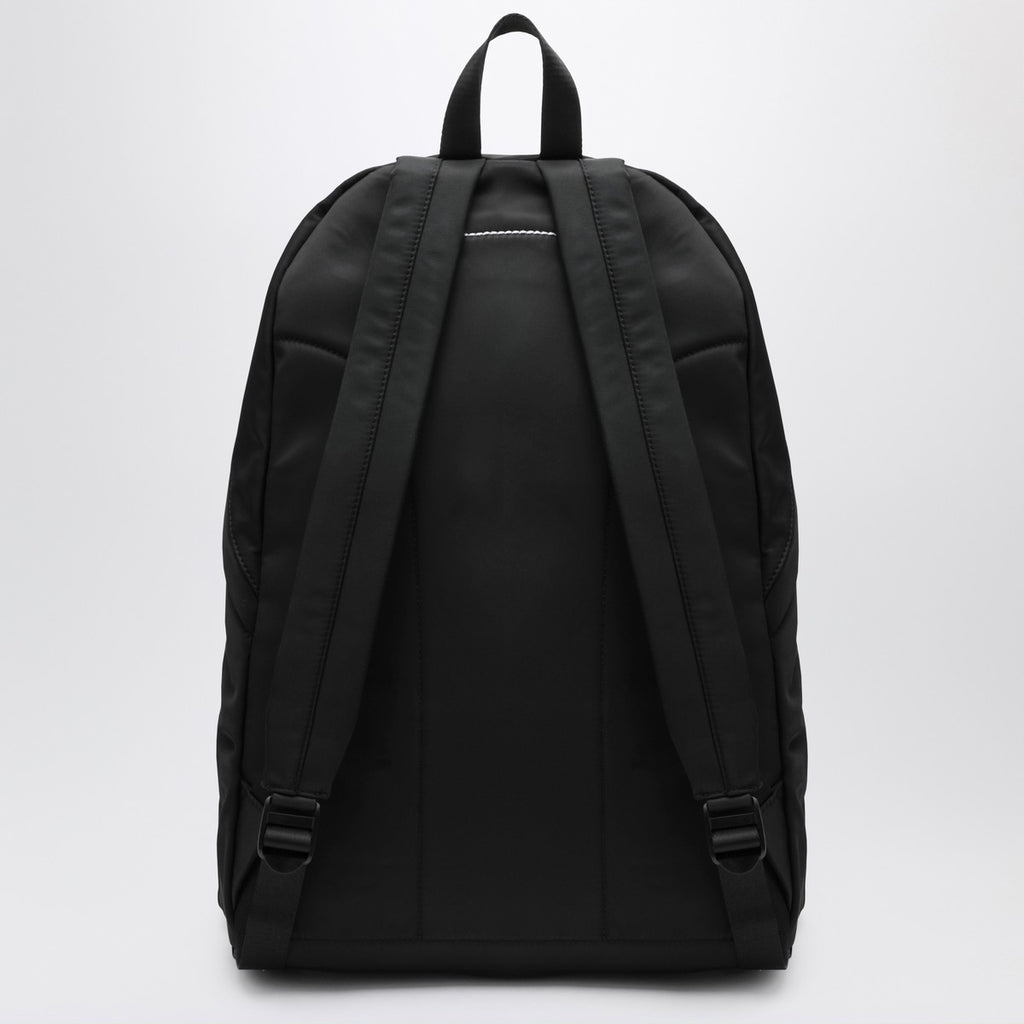 MM6 Maison Margiela Numeric black nylon backpack