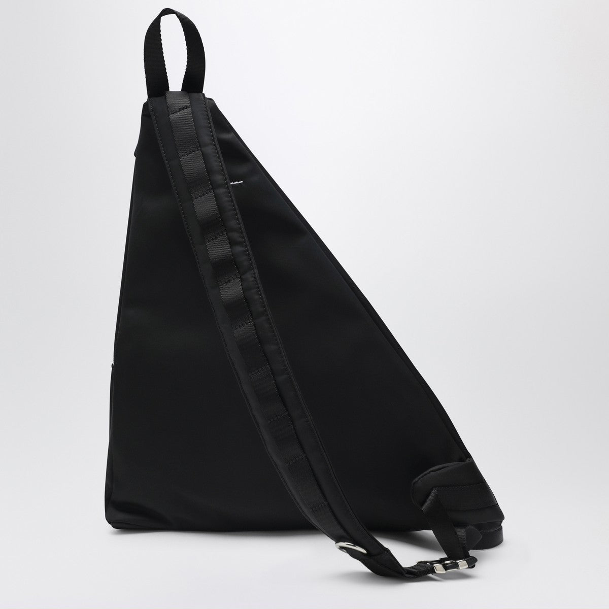 MM6 Maison Margiela Black nylon belt bag
