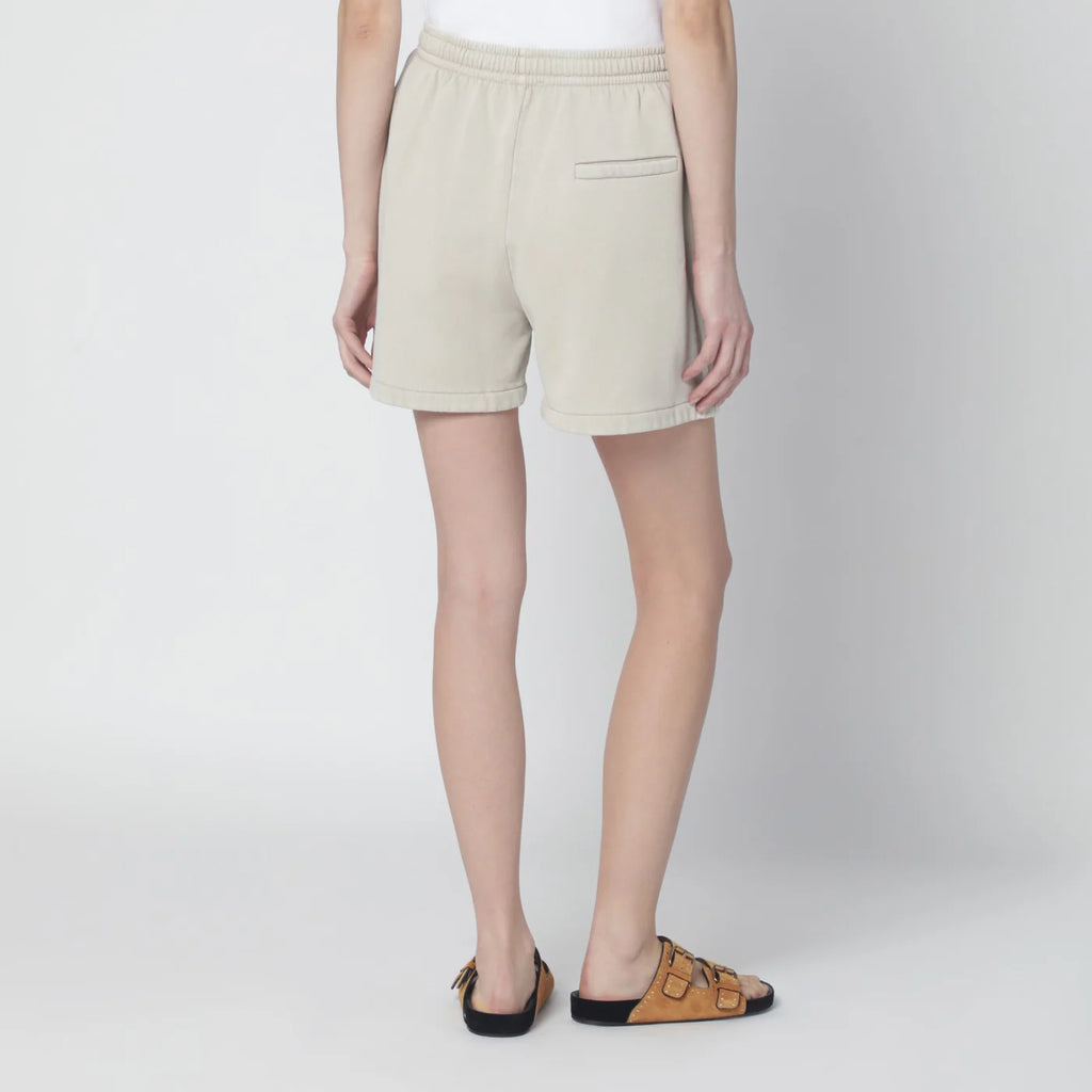 ISABEL MARANT Étoile Sand-coloured sporty Shorts