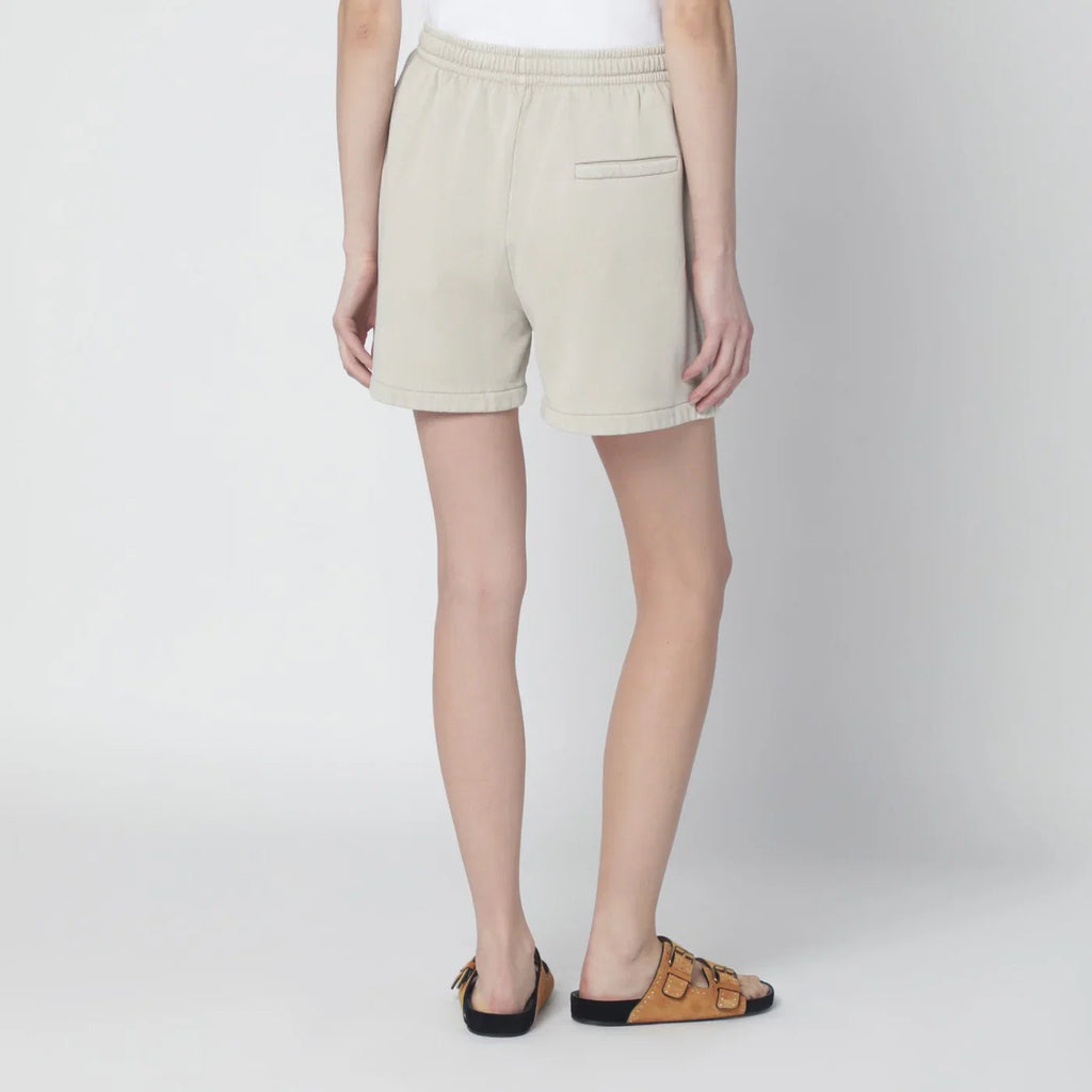 ISABEL MARANT Étoile Sand-coloured sporty Shorts