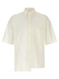 Mm6 Maison Margiela Bi-material Shirt