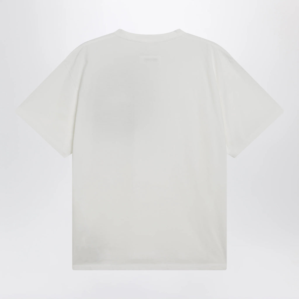 MM6 Maison Margiela White T-Shirt With Spray Print