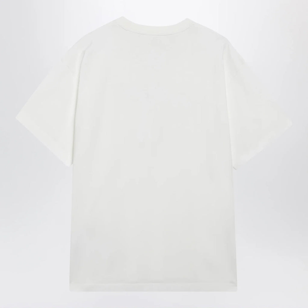 MM6 Maison Margiela White T-shirt with logo print