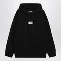 MM6 Maison Margiela Black Numeric cotton hoodie