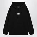 MM6 Maison Margiela Black Numeric cotton hoodie