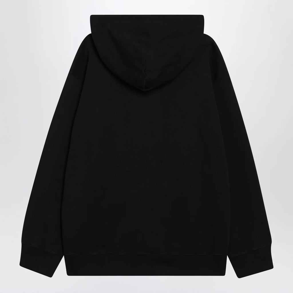 MM6 Maison Margiela Black Numeric cotton hoodie