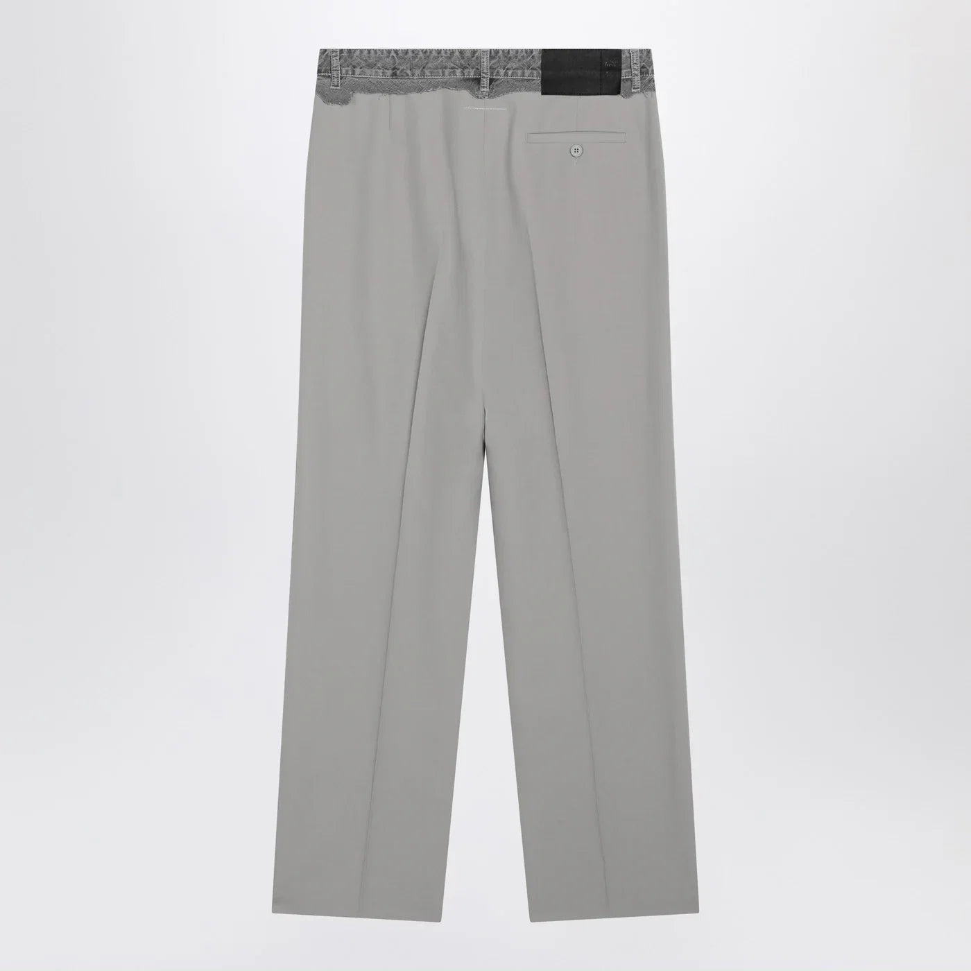 MM6 Maison Margiela Grey wool-blend trousers