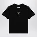 MM6 Maison Margiela Black T-shirt with logo print