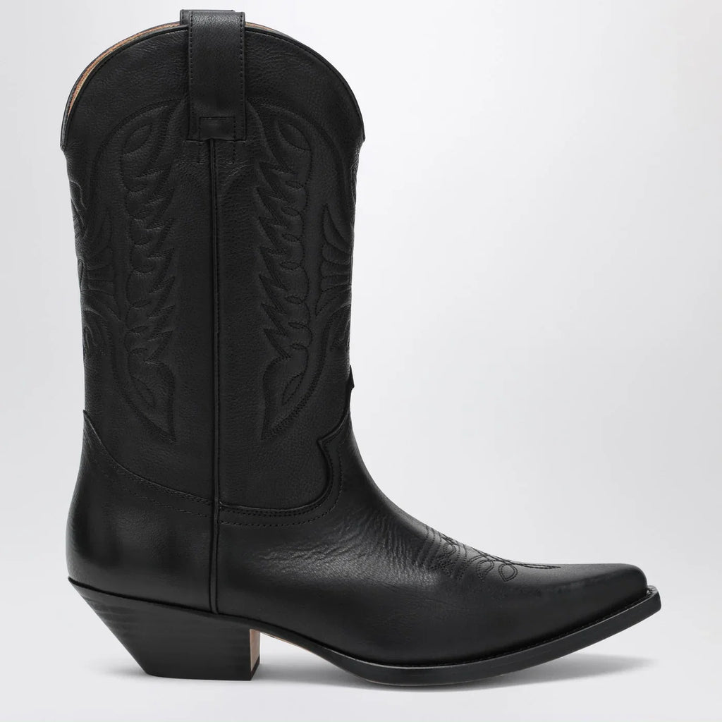 MM6 Maison Margiela Black Florence cowboy boots
