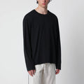 Tekla Black long-sleeve T-shirt