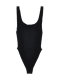 Hunza G Square Neck One-piece Swimsuit