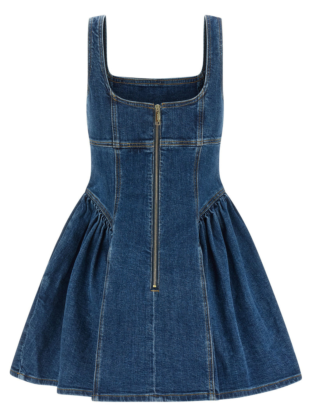Self-Portrait Denim Mini Dress