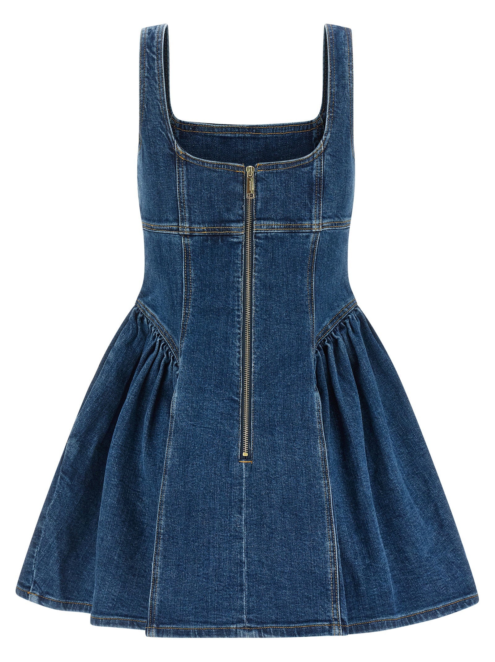 Self-Portrait Denim Mini Dress