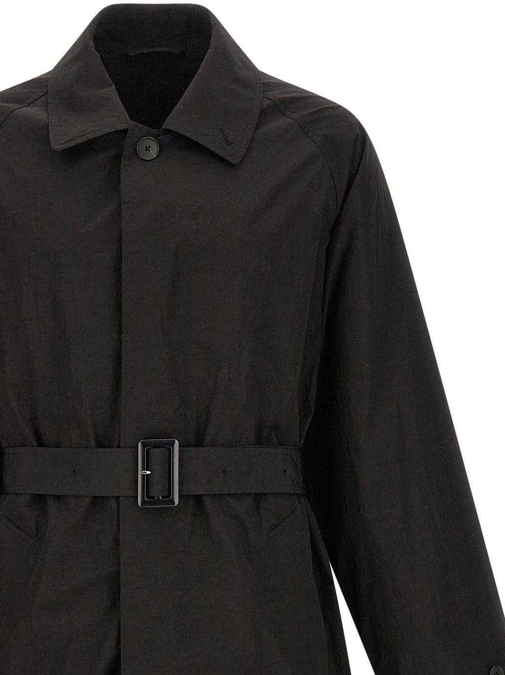 Ssstein Technical Fabric Trench Coat