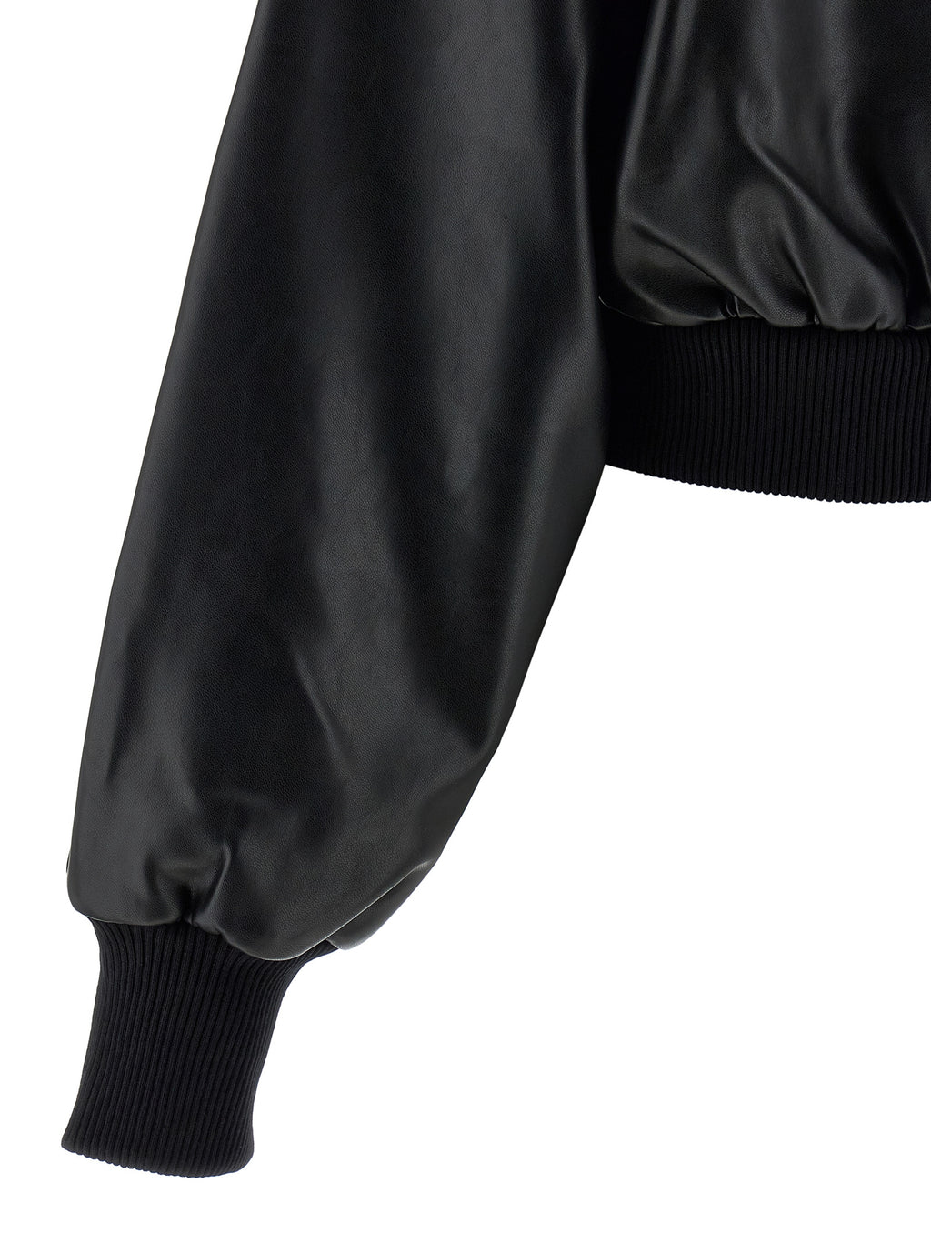 Norma Kamali High Neck Bomber Jacket