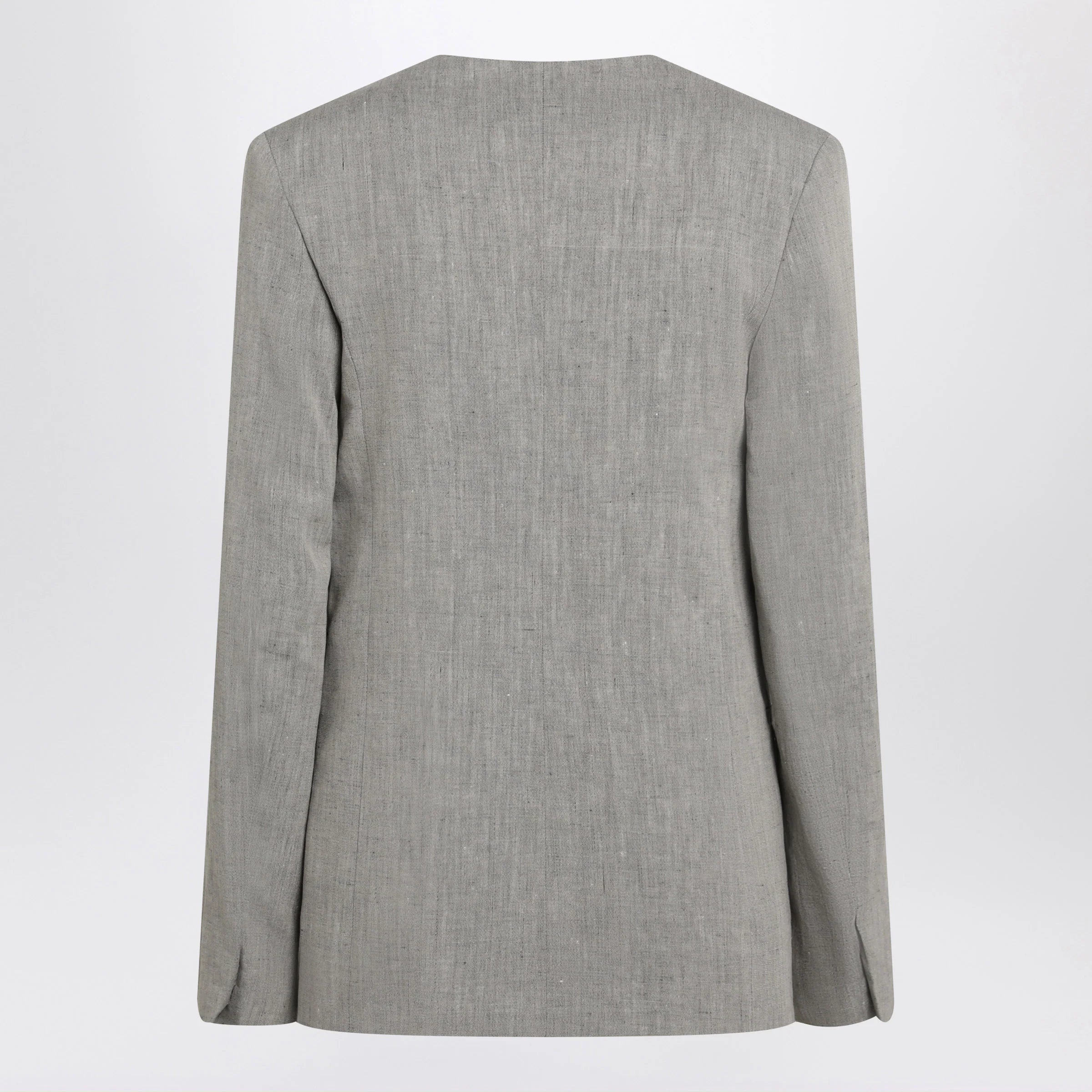 LouLou De Saison Suna tailored jacket with an asymmetric opening and lapel