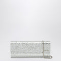 Jimmy Choo Sweetie clutch with champagne-coloured glitter