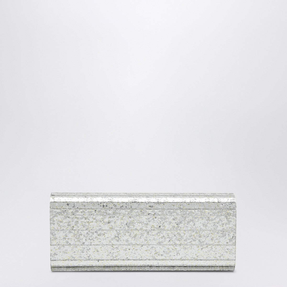 Jimmy Choo Sweetie clutch with champagne-coloured glitter
