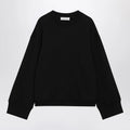 The Frankie Shop Black Talia cotton-blend sweatshirt