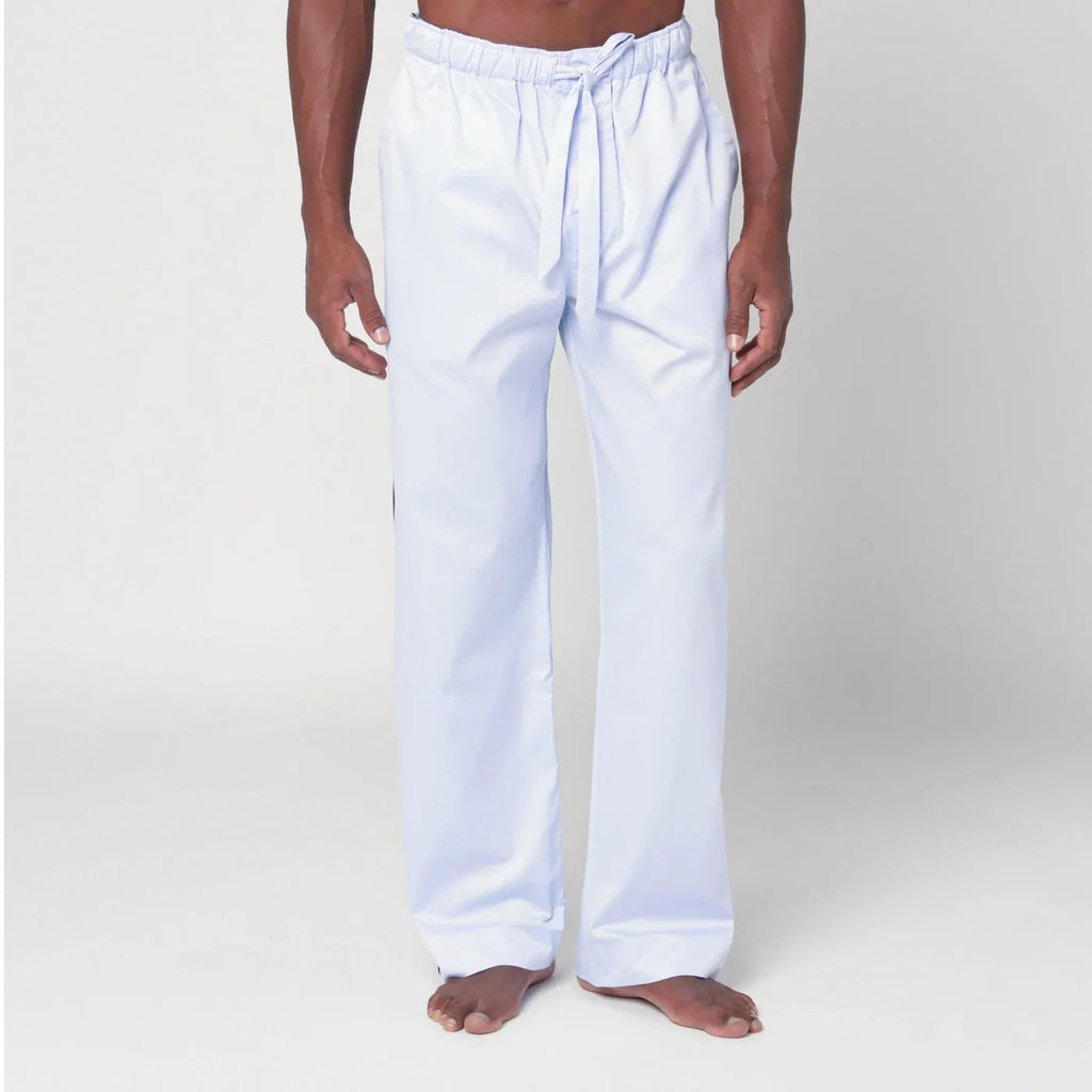 Tekla Light blue pyjama trousers