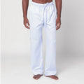 Tekla Light blue pyjama trousers