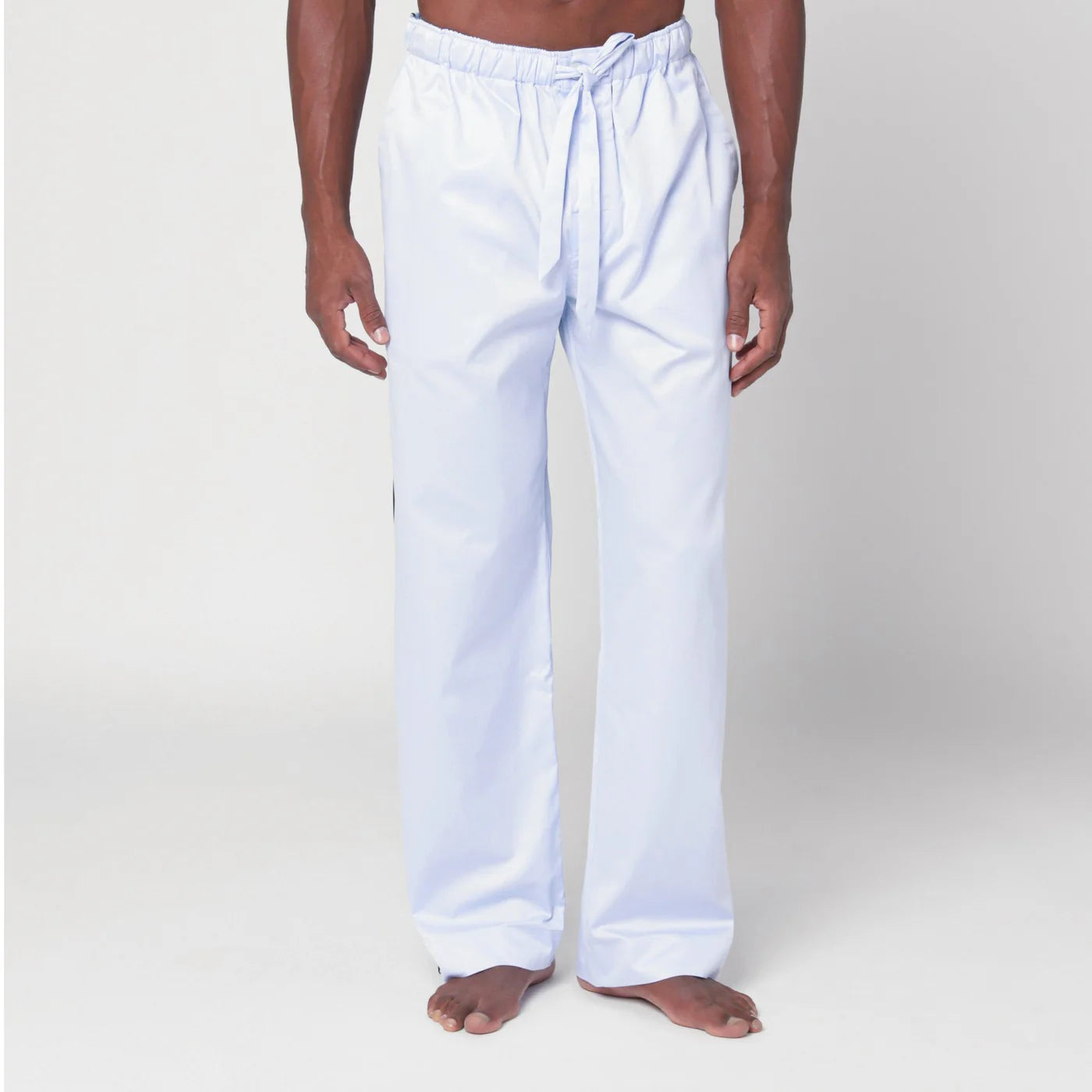Tekla Light blue pyjama trousers