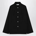 Tekla Black pyjama shirt