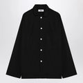 Tekla Black pyjama shirt