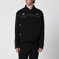 Needles Piping cowboy jacket in stretch polyester black
