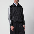 Needles Jacquard polyester track jacket in charcoal