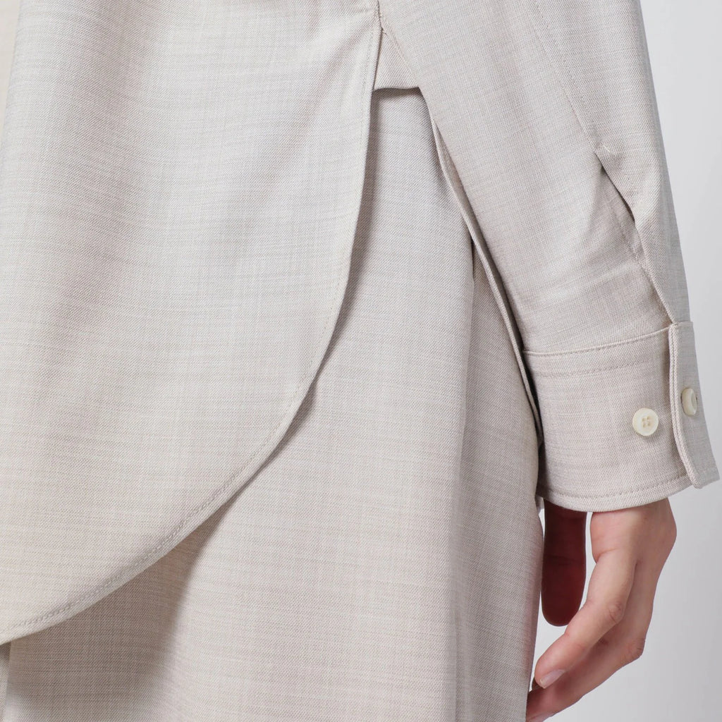 THE ANDAMANE Trousers in ivory melange