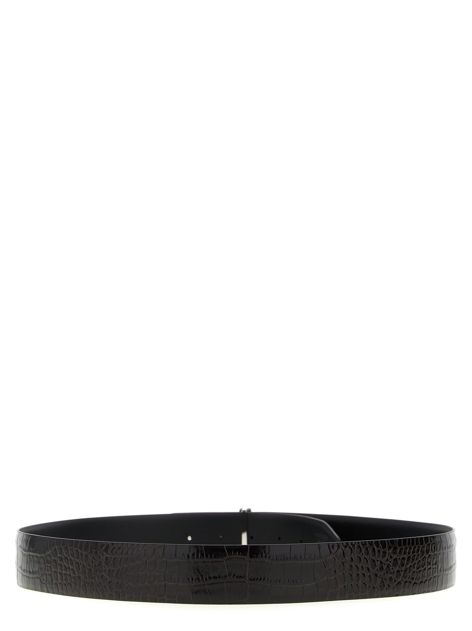 Tom Ford Reversible Crocodile Leather Belt
