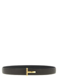Tom Ford Hammered Reversible Belt