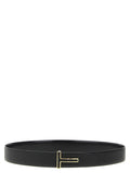 Tom Ford Logo Buckle Reversible Belt