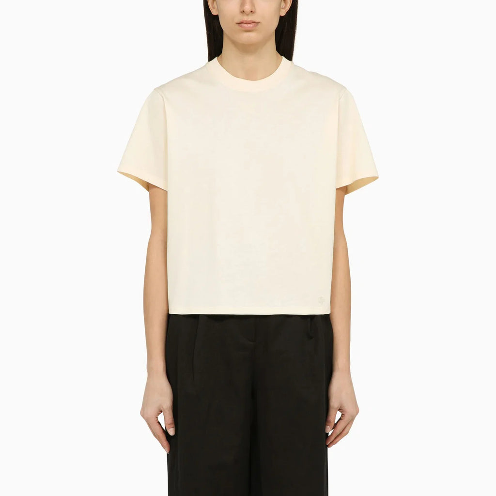 LouLou De Saison Ivory crew-neck t-shirt