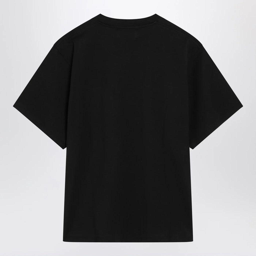 LouLou De Saison Black cotton crew neck T-shirt