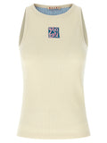Marni Logo Patch Tank Top