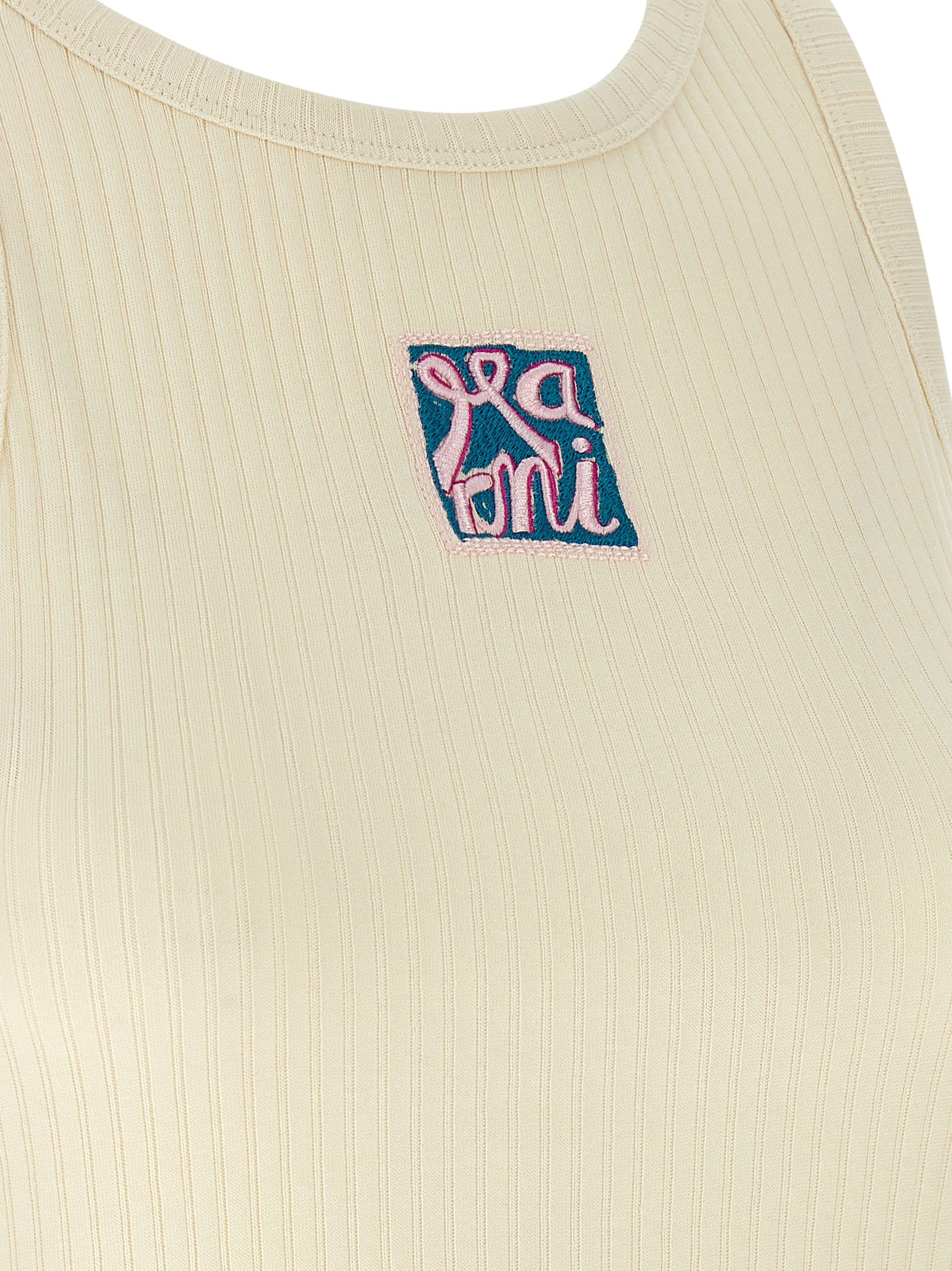 Marni Logo Patch Tank Top