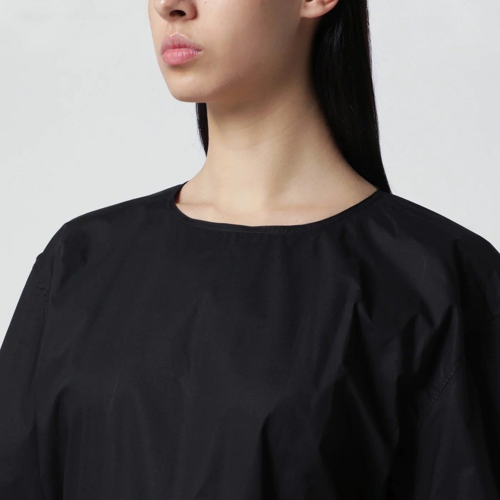 TheLatest Short-sleeve black cotton top