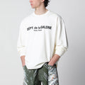 Gallery Dept. Cream long-sleeve T-shirt with French logo