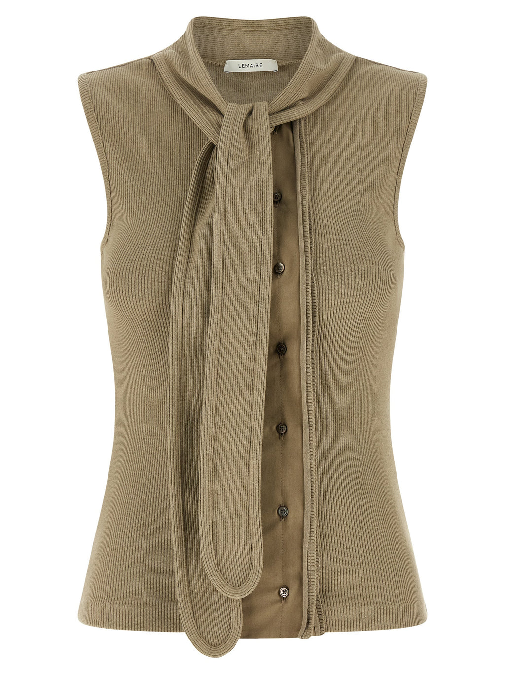 Lemaire Asymmetrical Fitted Top
