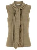 Lemaire Asymmetrical Fitted Top